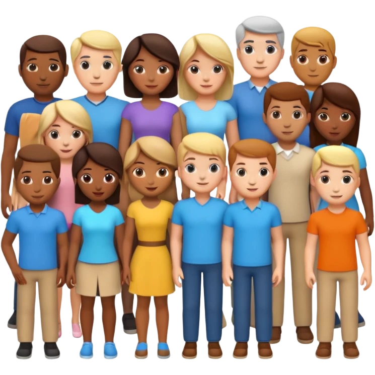 3d group  emoji