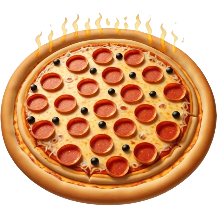 Boobs made out of pizza. emoji