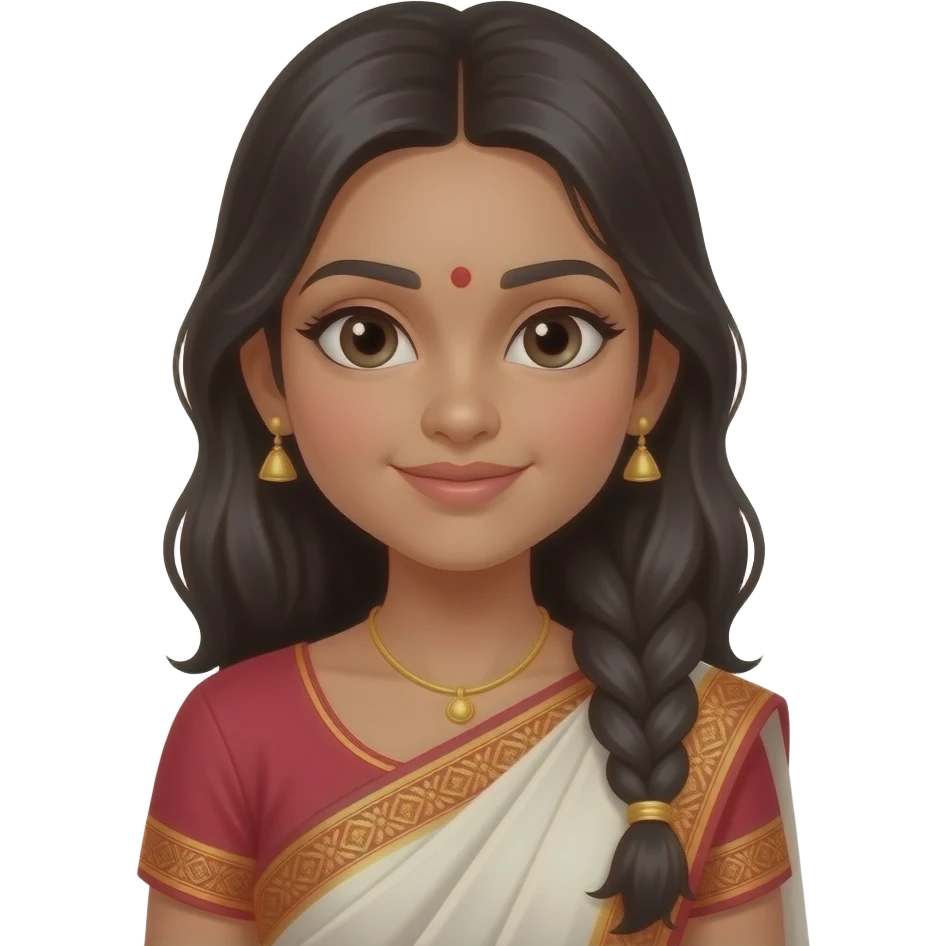 Indian girl emoji