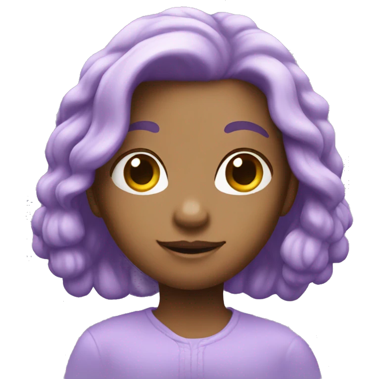 cute lavender purple emoji