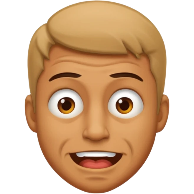 A man having diarrhea emoji