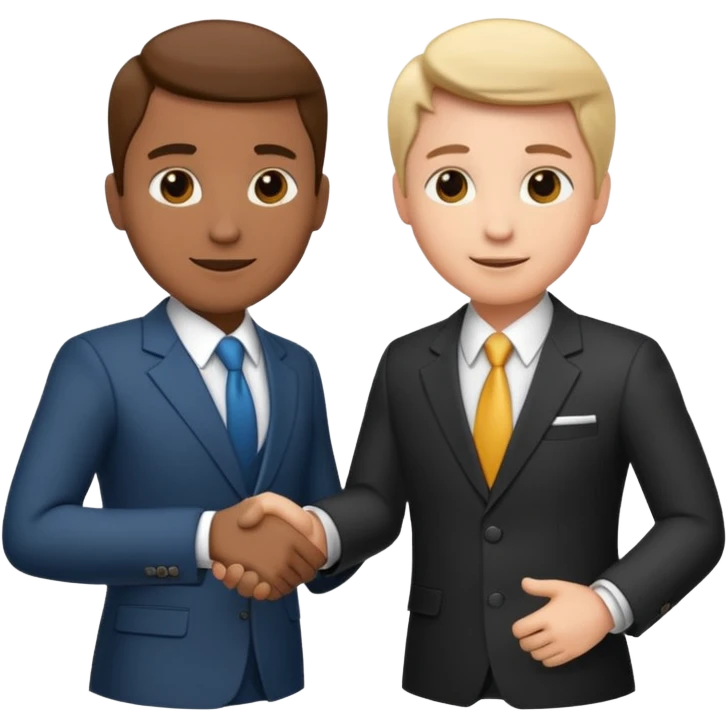 business handshake emoji