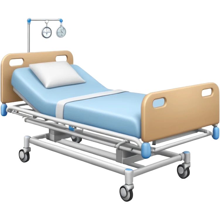 hospital bed from top emoji