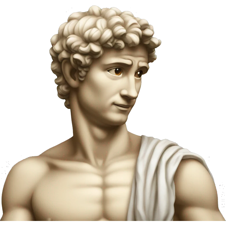 David of Michelangelo emoji