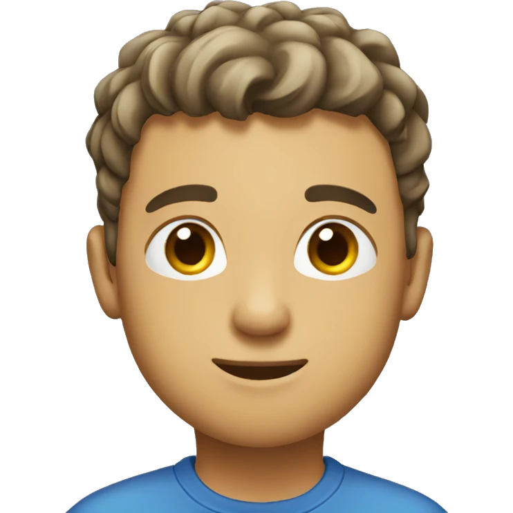 Hard working boy emoji