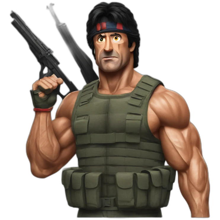 Rambo Stallone emoji