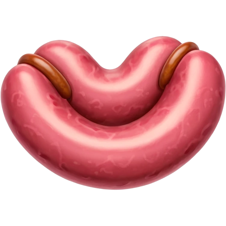 heart-shaped sausage (Love) emoji
