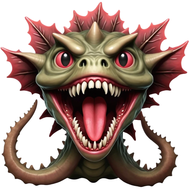 Demogorgon monster from Stranger Things emoji