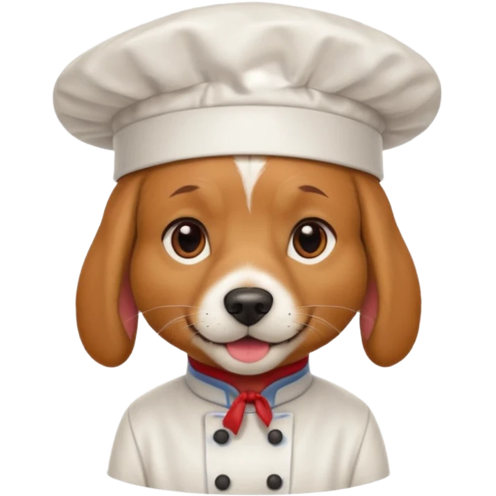 chef red dog emoji