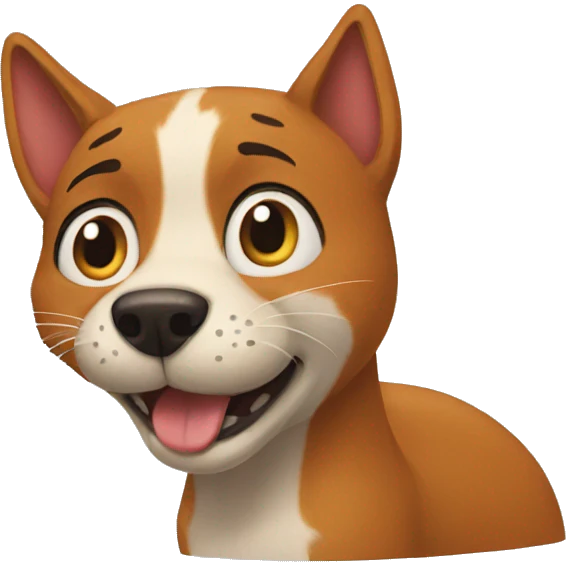 Catdog emoji