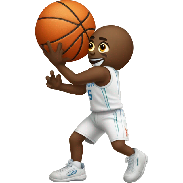 shooting a basketball  emoji