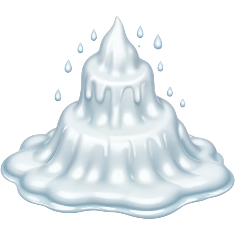 white goo emoji
