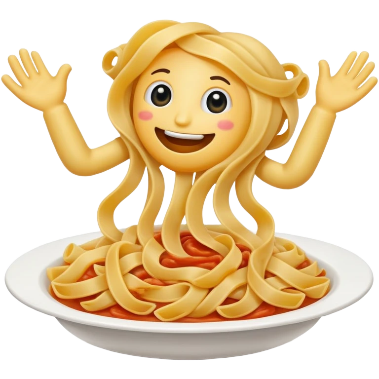 Pasta dancing emoji