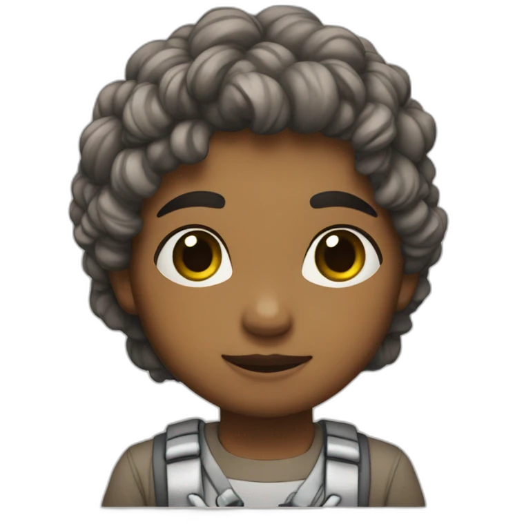 Criança pulando corda  emoji