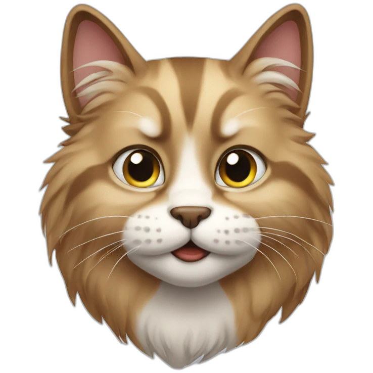 furry cat angled emoji