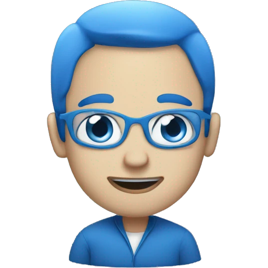Blue verificaton emoji