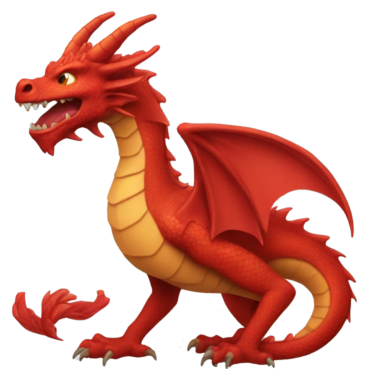 red dragon emoji