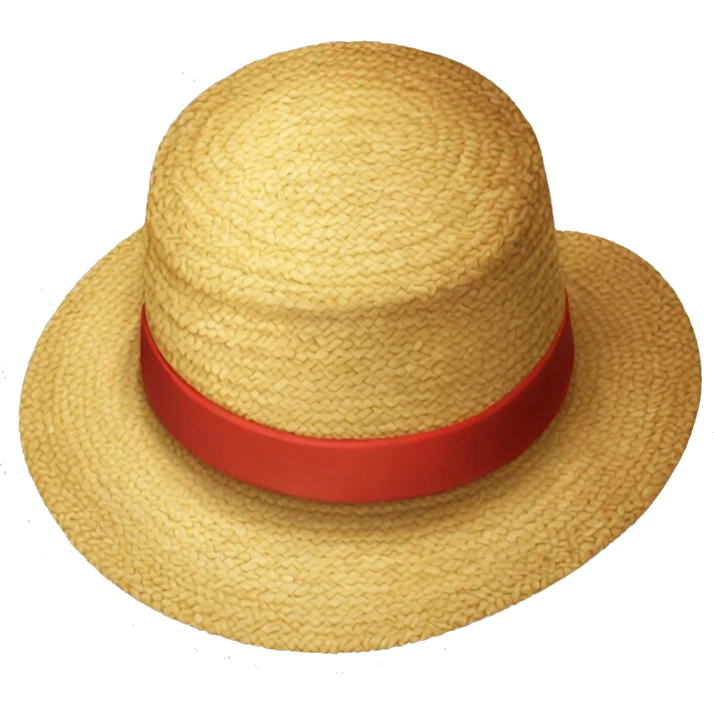 Luffy chapeau de paille  emoji