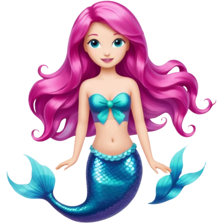 barbie merliah summers in her mermaid form emoji