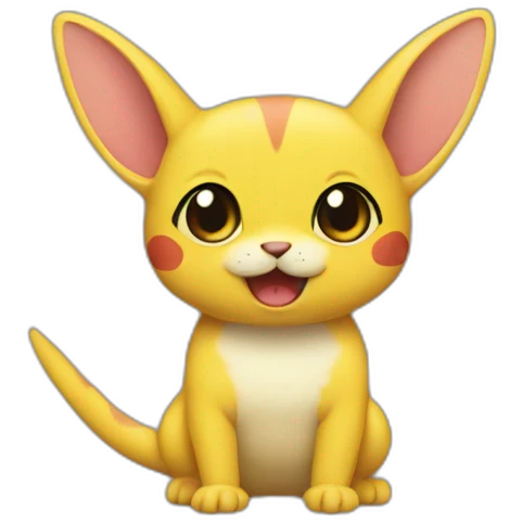 Pikach emoji