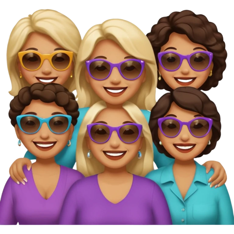 Aunties (5) traveling emoji