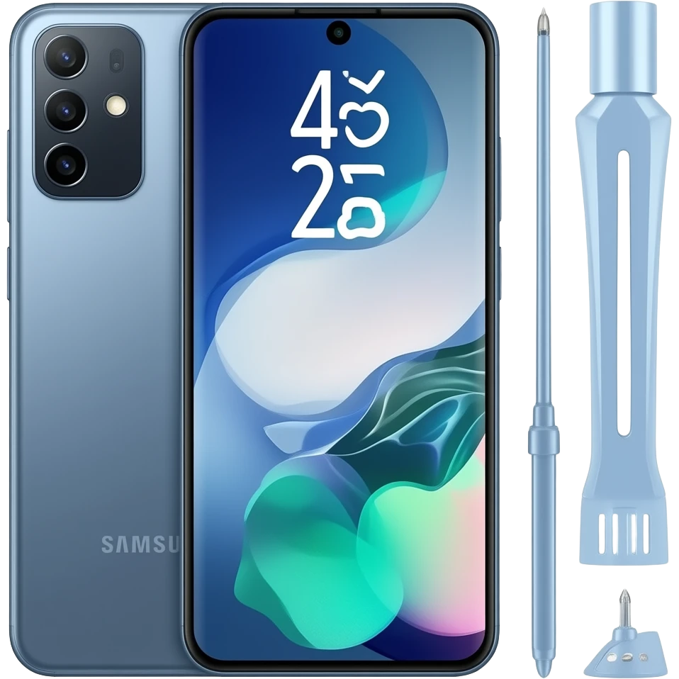 Samsung Azul S24 Fe emoji