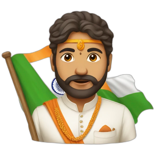 Ankhand bharat emoji