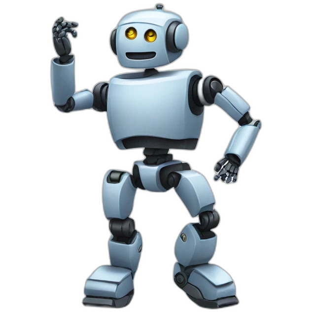 robot dancing emoji