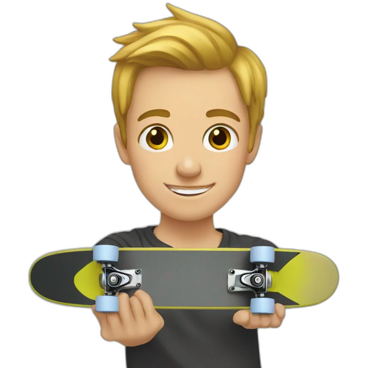 today skateboard emoji