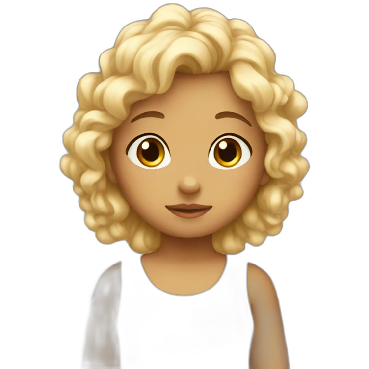 Perfect little angel emoji