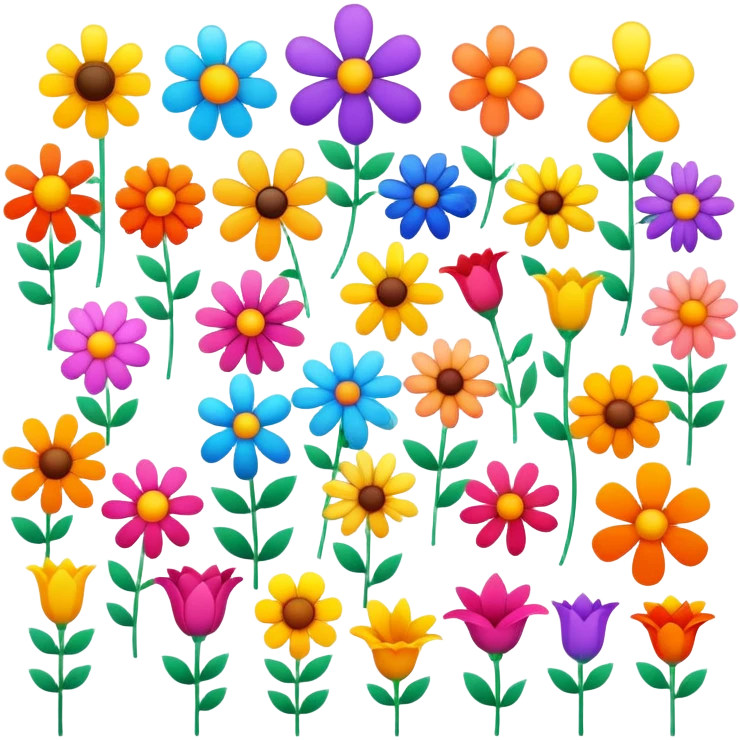 Flowers emoji