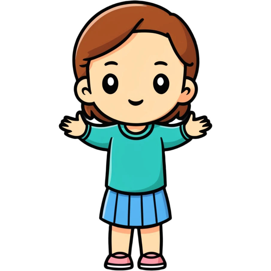 Cool girl shrug  emoji