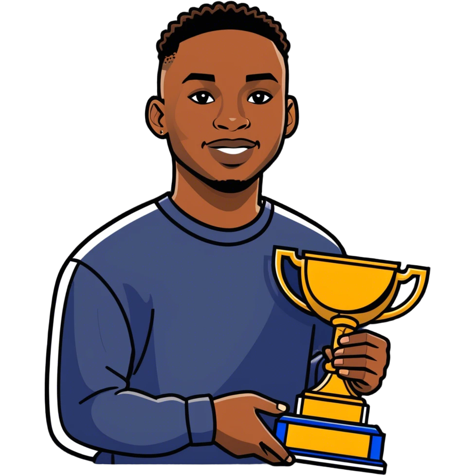 Anfernee Hardaway with ncaa championship trophy emoji