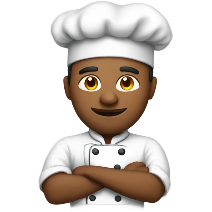 Chef posing  emoji