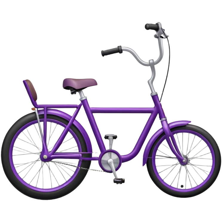 Bike eggplant  emoji