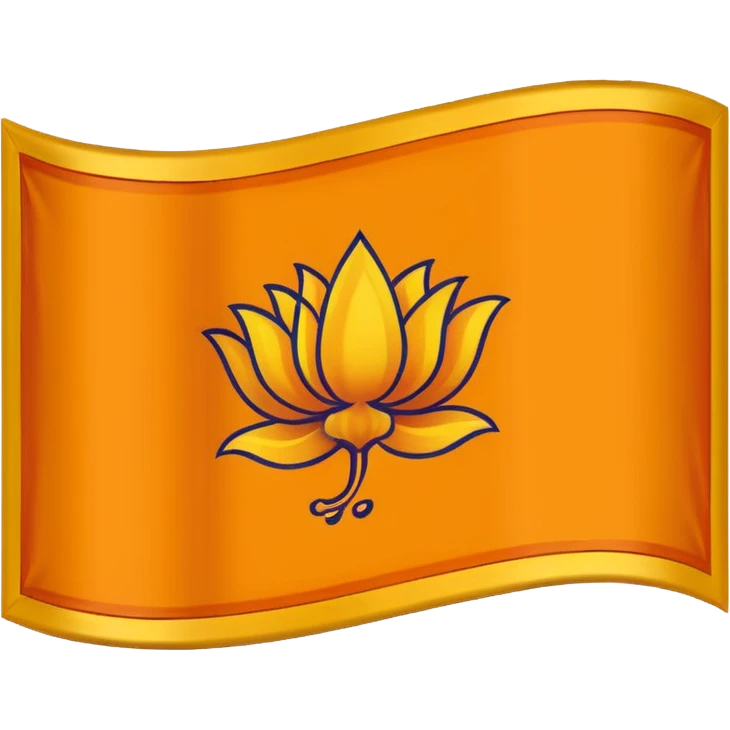Hindu flag  emoji