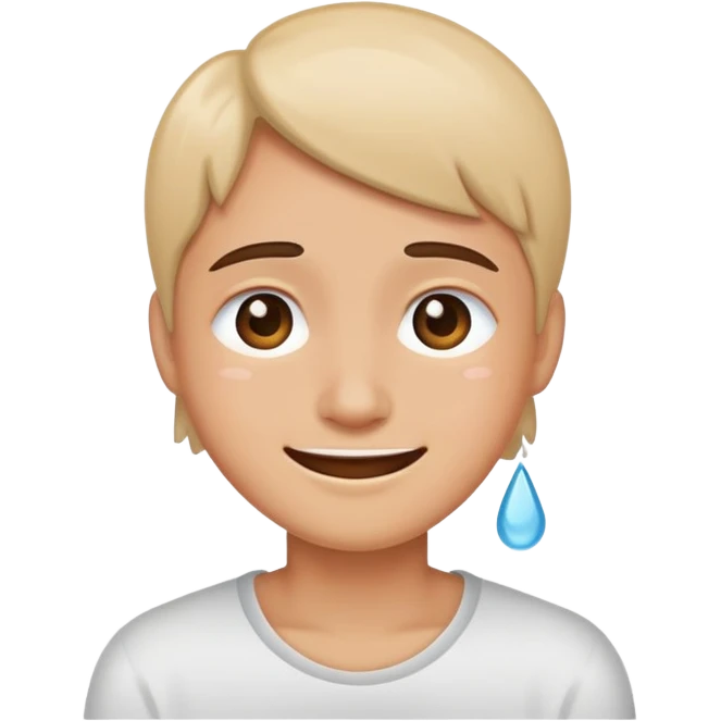 sad but happy emoji