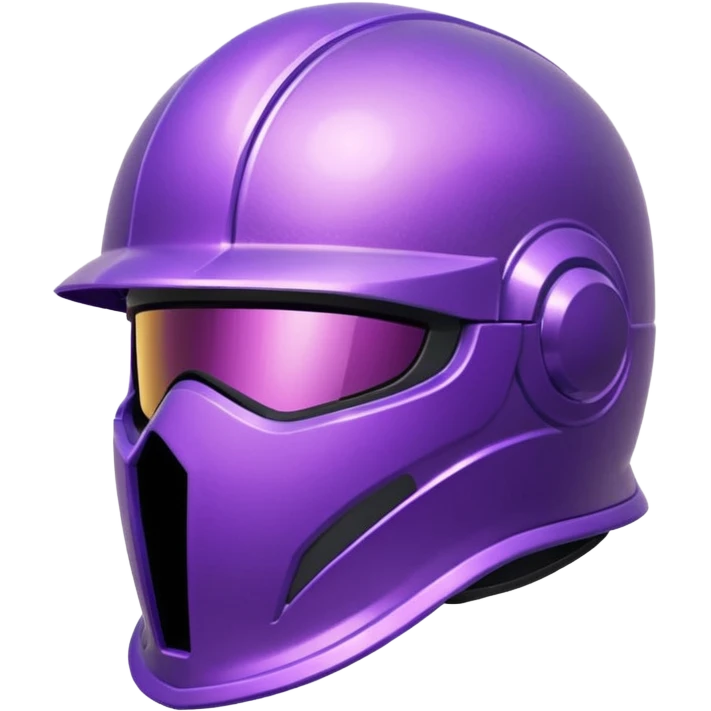 glitter purple Astral Helmet emoji