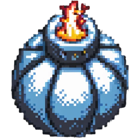 minimalist simple bomb power up item emoji