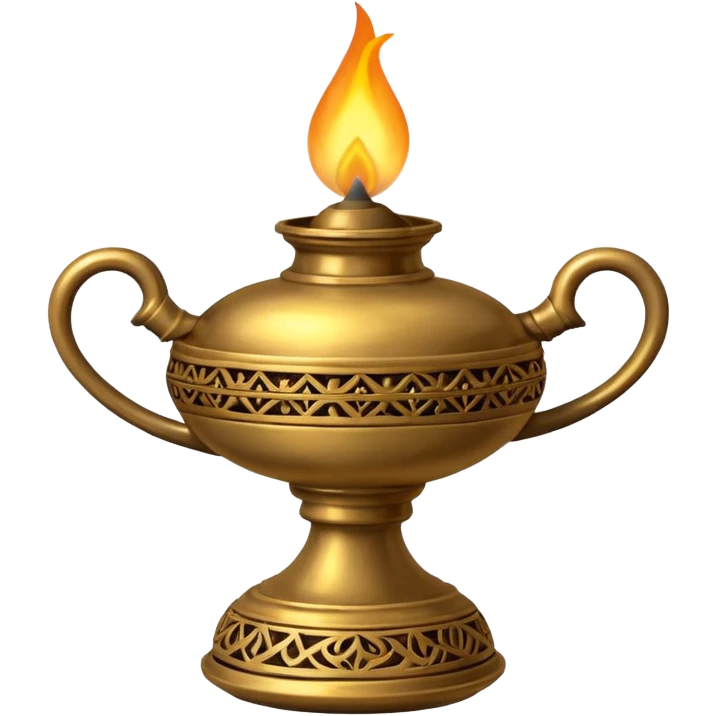 oil lamp diya. emoji