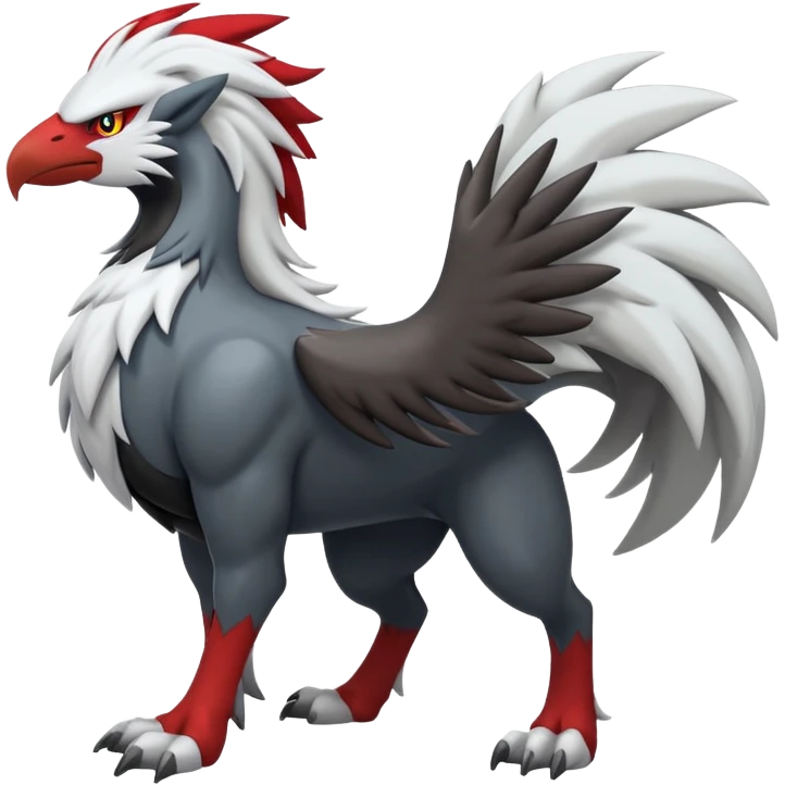 Silvally (full body) emoji