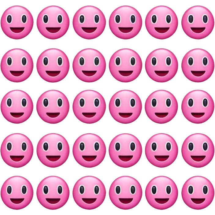 Pink emojis emoji