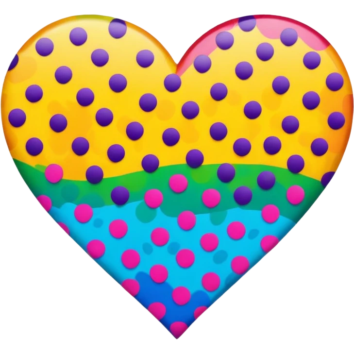 lisa frank rainbow leopard spots markings patterns print heart emoji