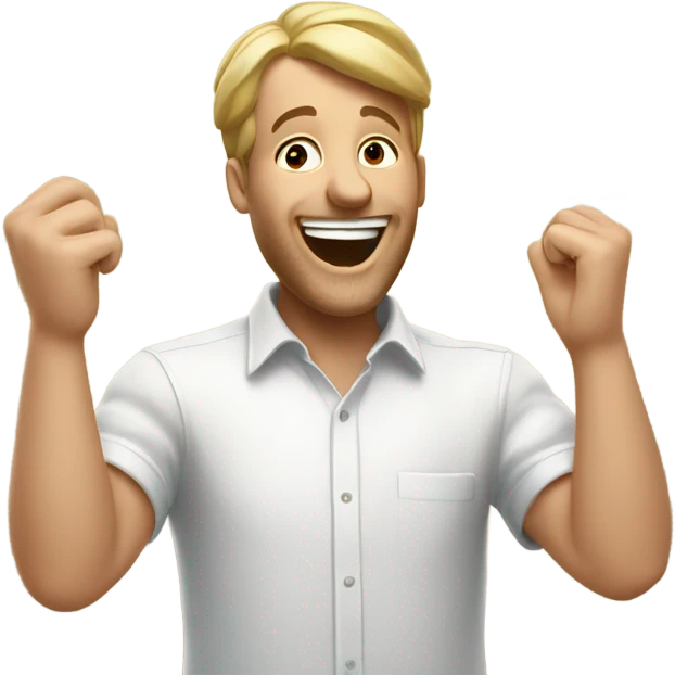 A celebrating man throwing money into the air emoji