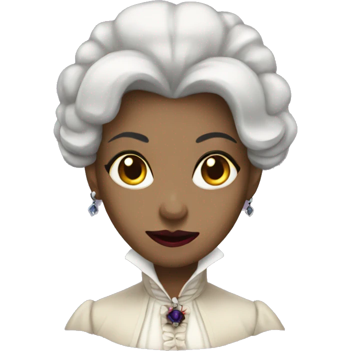 Victorian female vampire emoji