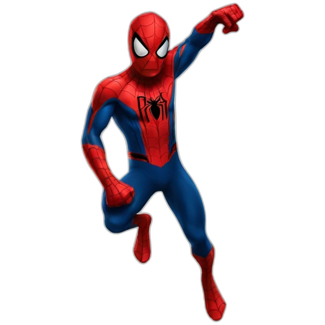 Spiderman pointing emoji