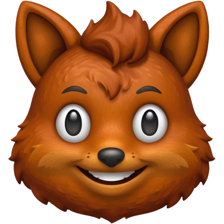 the 💩 emoji crossed with the gitlab fox logo emoji