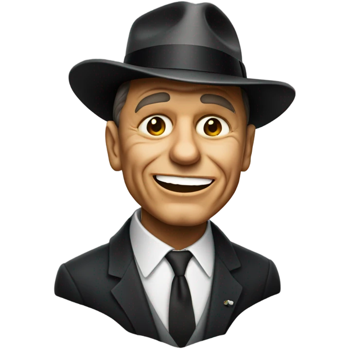 emoji de frank sinatra llora emoji