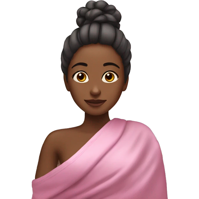 A girl at the spa emoji