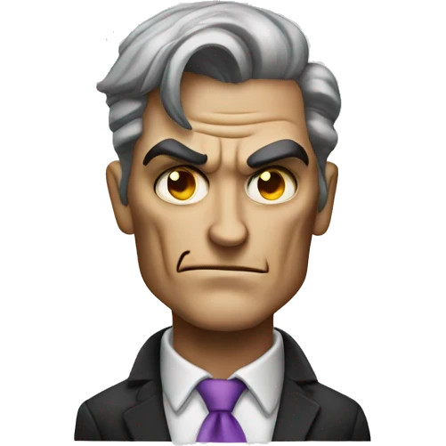 Two-face from Batman emoji